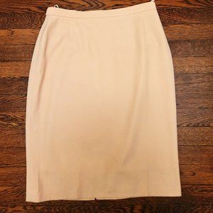 Escada Blush/Cream A-Line Skirt - EU 42